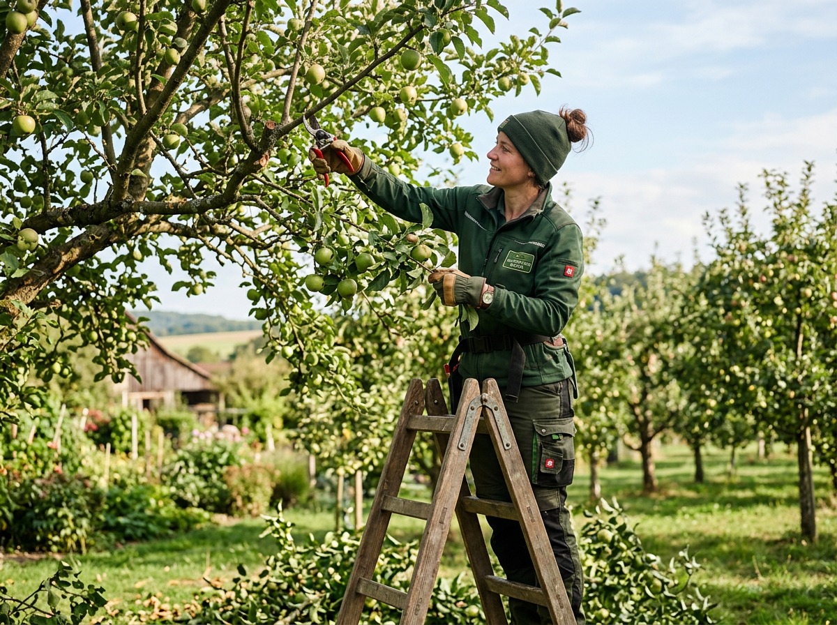 professioneller Gehölzschnitt im Garten