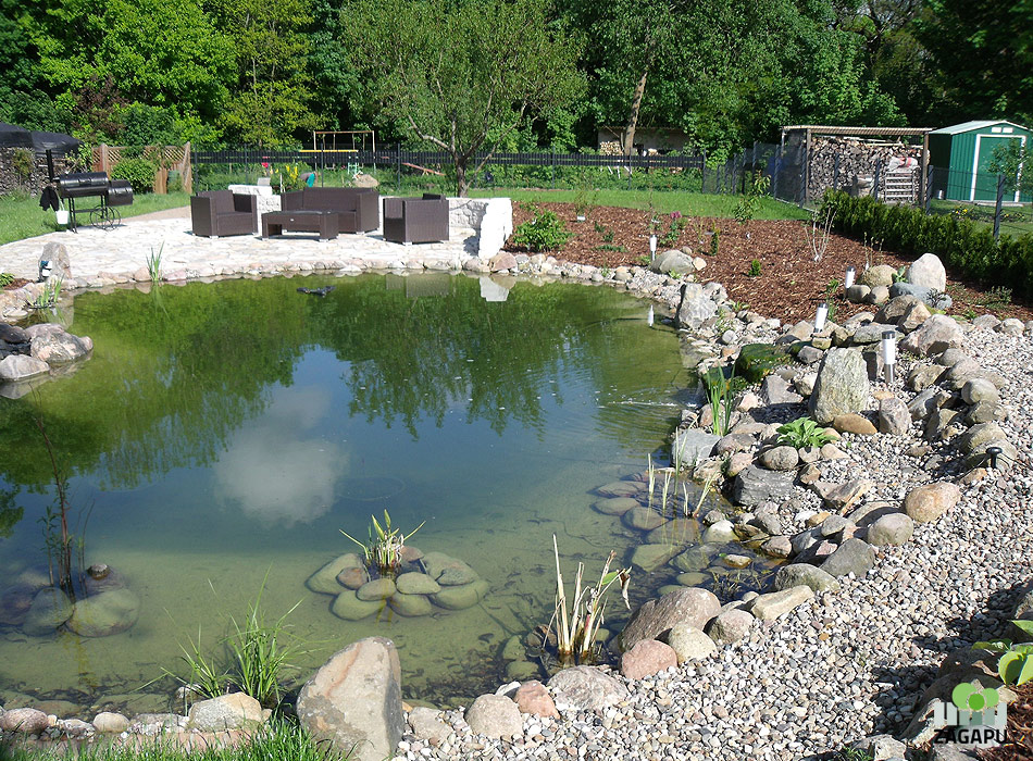 Gartenteichanlage